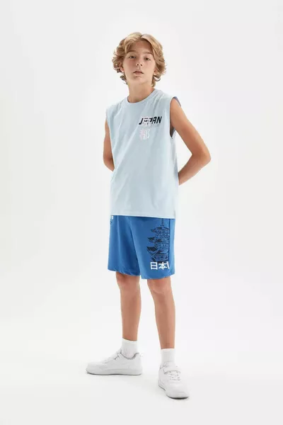 Jungen Shorts mit Aufdruck HS