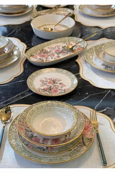  предметов современного обеденного набора Moorn