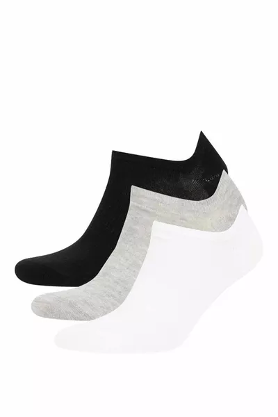 Men's DeFactoFit 3-Pack Cotton Sports Socks AXNS