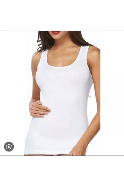 تيشيرت صيفي بسماكة الأشرطة، مصنوع من الليكرا عالية الجودة، قطعة واحدة