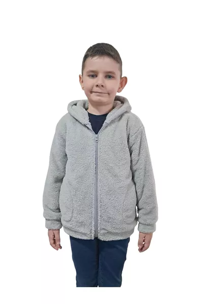 Unisex Youth Children Welsoft Plush Jacket