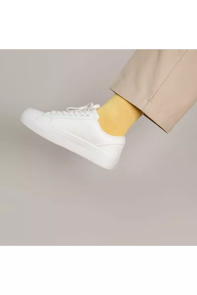 Sorbe Baumwollsocken Einfarbig in Sanften Farben Box (3er-Pack)