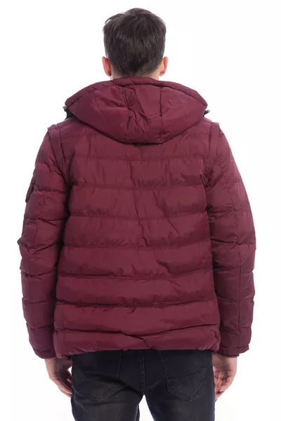 جاكيت بوردو رجالي + صدرية 2 في 1 مقاوم للماء