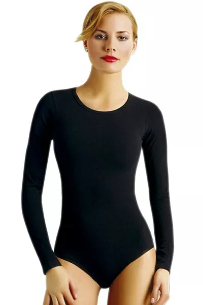 Langärmlicher Strampler (Body mit Druckknöpfen)