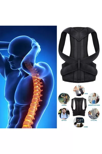 Corset médical pour posture droite Orthopédique anti-cambrure Corset de maintien de posture pour athlète