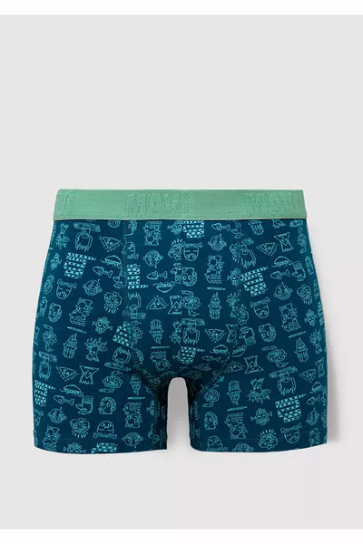 Боксер с принтом 