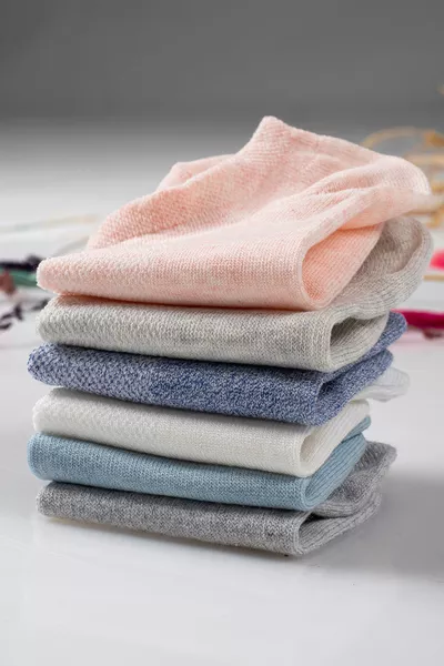 Chaussettes Basses en Coton Colorées pour Femmes Modern Adımlar, Lot de 6