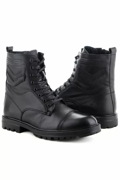  جلد طبيعي سستة أحذية رجالية