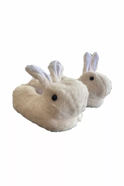 باندوف للجنسين أرنب أحسب الشتاء مريحة أفخم منزل النعال