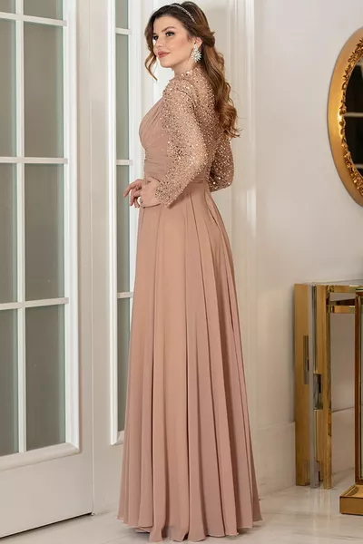 Ayra Evening Dress Gold 