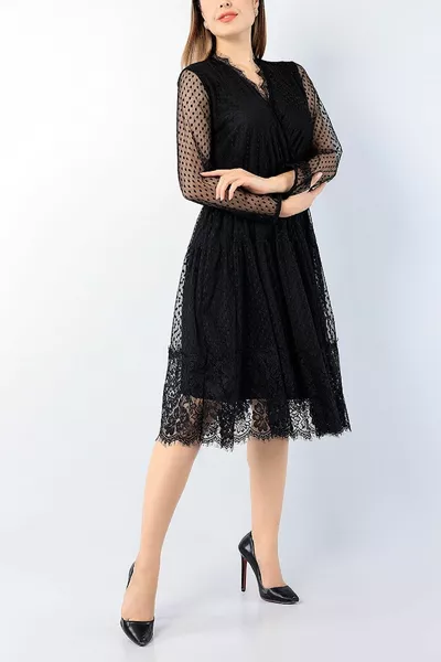 الموسم الجديد أسود اصطف مطاط تول مساء اللباس فستان التخرج 