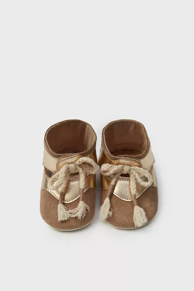 BG Store Baby Girl Patterned Booties