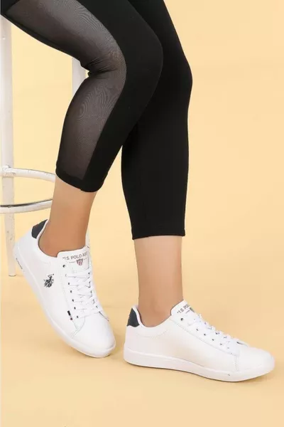U.S Polo Assn. Franco GSN 3fx Женские кроссовки Белые Лаки 