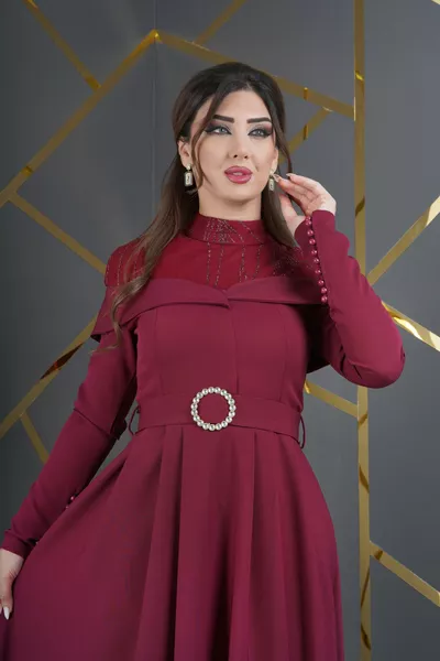 سكوبا كريب تول تصميم Tsettur فساتين السهرة