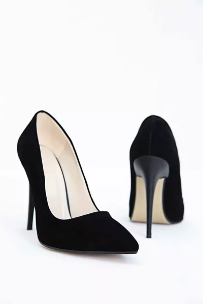 Stiletto Stiletto Femme Daim Noir