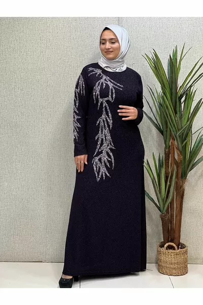 Lycra Stone Evening Dress