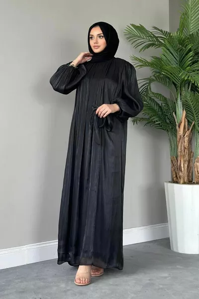 كم بالون بريق مساء اللباس الأسود