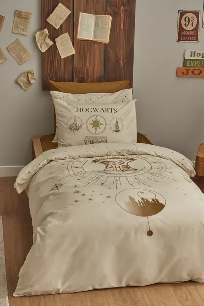 Set di Lenzuola Singole Harry Potter Charm % Cotone