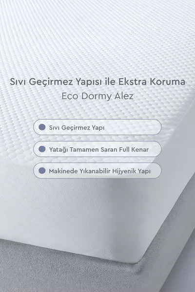 Eco Dormy Volledige Rand Waterdichte Matrasbeschermer