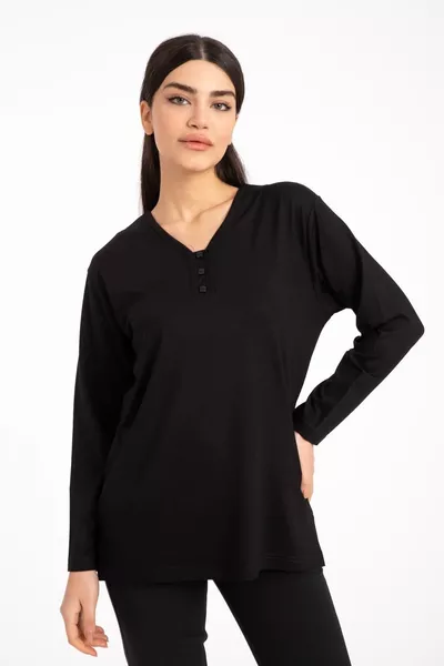 Дамска блуза от вискоза и трико за майки