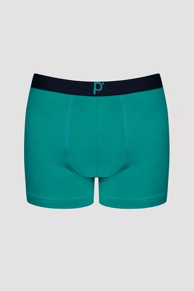 Männer-Boxershorts mit buntem Streifen, 2er-Pack