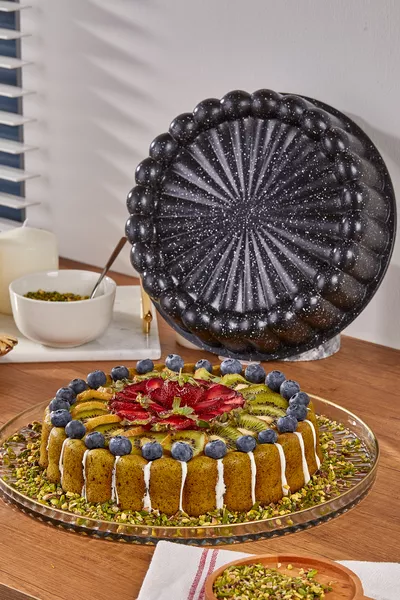 Moule à tarte en fonte granit  Cm