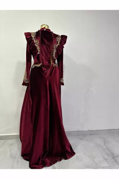 Borgogna Hijab Bindalli