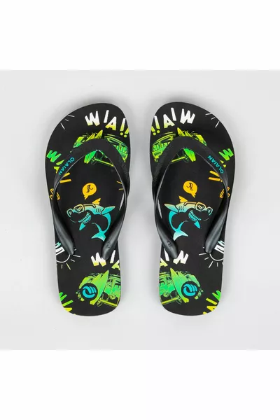 فليب فلوب للأطفال - أسود -  Vanlife