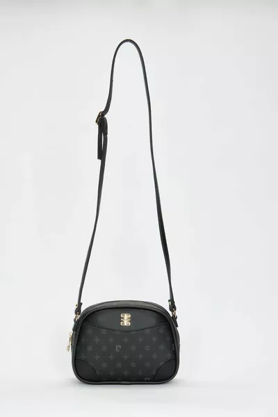 حقيبة كتف نسائية Monogram سوداء 