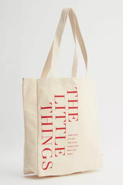 مطبوعة قماش مجمعة حمل حقيبة أشياء صغيرة