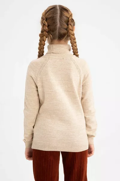 Maglione dolcevita Regular Fit da ragazza