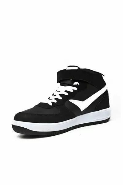 أسود - رجالي نساء أطفال شتاء 4 مواسم أحذية رياضية للبشرة