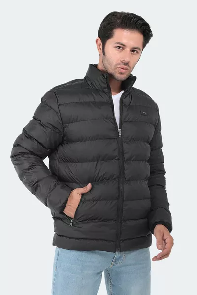 هونر معطف ومعطف رجالي أسود