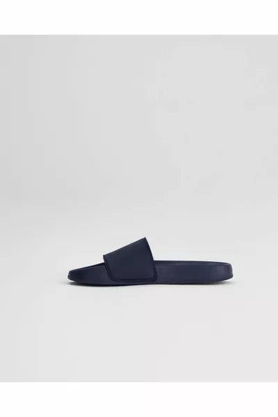 Authentische Kayla Unisex Marineblaue Hausschuhe