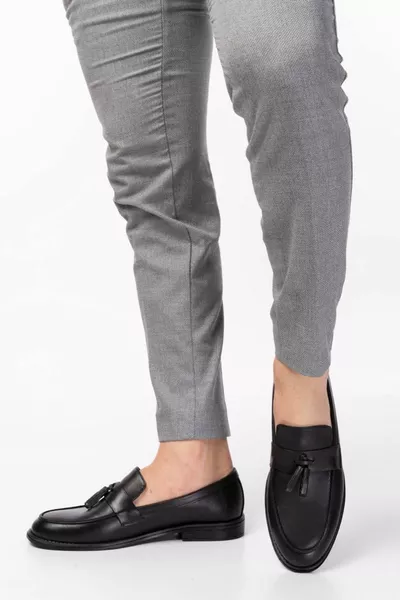 جلد طبيعي ، 2 ألوان ، أحذية جلدية خارجية داخلية