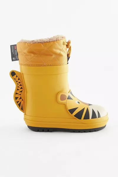 Yellow Tiger Wasserdichte Unisex Kinder Stiefel