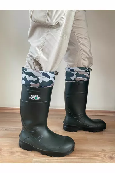 أحذية محارة كاكي كاكي للرجال