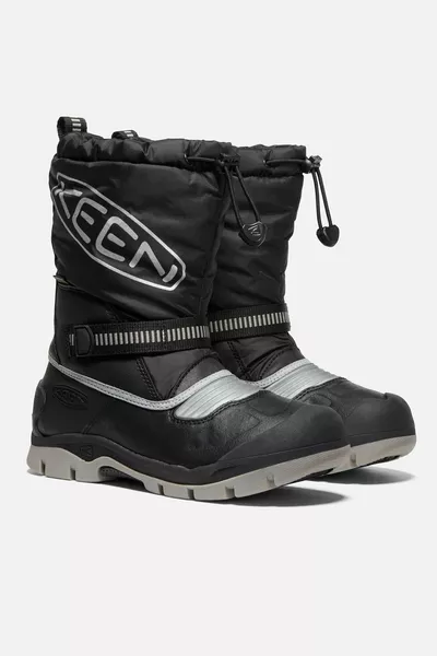 Snow Troll Wp Y - Waterdichte Snowboots - Zwart