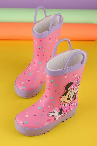 Burty Fleece Imperméable Filles Bottes de pluie