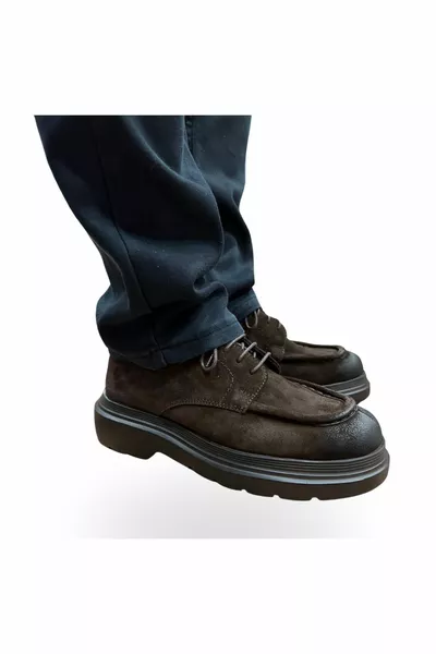 Logan echt lederen veterschoenen voor heren