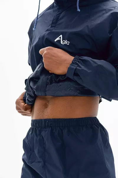 Tuta effetto sauna, tuta da ginnastica sudorante