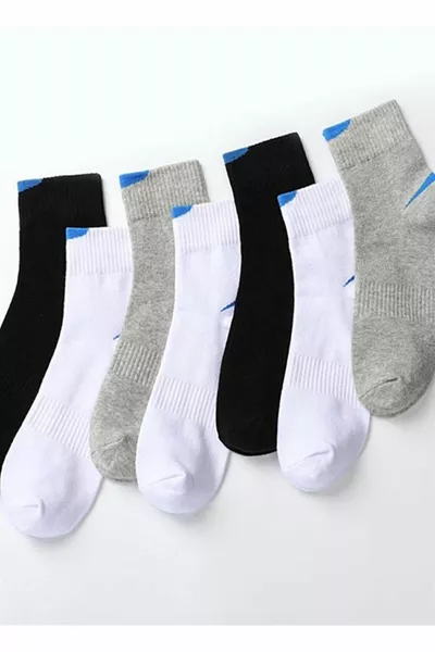 Sport Cotton Unisex Socks 6 Pairs