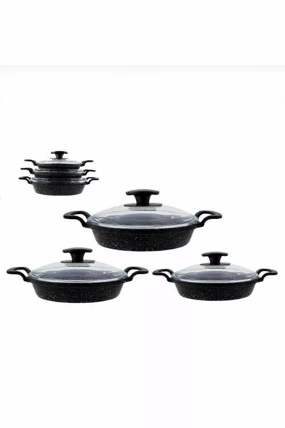 Mini Aziatische Sahan Set // met glazen deksel