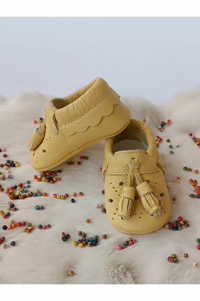 أكسل ليمون أصفر جلد طبيعي للأطفال المتسكعون