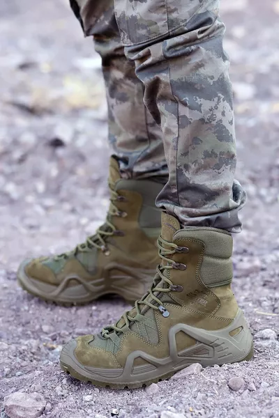  Meridian Waterproof Leather Men's Military Boots Shoes