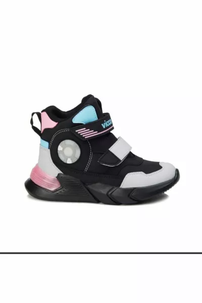 سومو لايت بنات أسود رمادي وردي أحذية