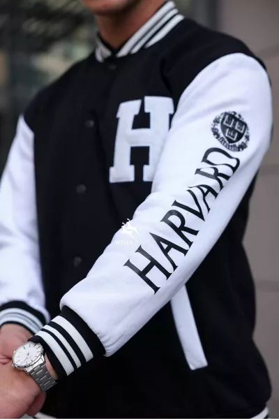 Schwarzes Herren-Sweatshirt mit Reißverschluss und Kapuze