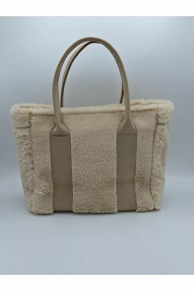 حقيبة حمل أفخم طويل Nubuck العمود حزام المرأة حقيبة اليد والكتف