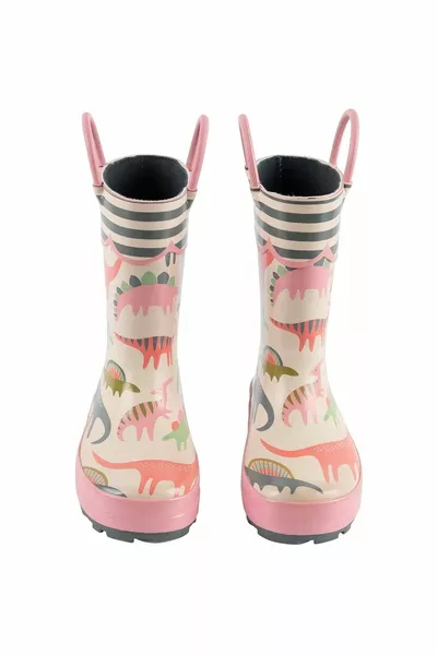 أحذية المطر للأطفال ديناصور