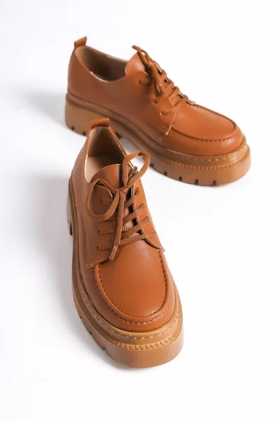 المرأة سميكة نعل السرج مفصلة عارضة المتسكعون الدانتيل متابعة أحذية المتسكع